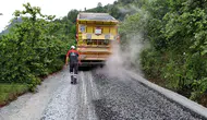 Ordu’nun köylerinde tozlu yollar asfaltla değişiyor