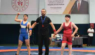 Erzurumun minik pehlivanları Ankara yolcusu