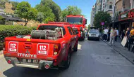 Efeler’deki kafede klima yangını paniğe neden oldu?