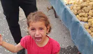 Malatya’da pazar yerinde kaybolan küçük çocuk zabıta sayesinde bulundu