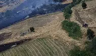 Kahramanmaraş Yeniyapan’da ormanlık alan alevlere teslim oldu