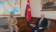 Bakan Güler Irak askeri ataşesiyle görüştü