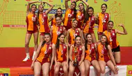 Galatasaray Midi Kız Voleybol Takımı Türkiye üçüncülüğüne ulaştı