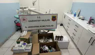 Gaziantep'te dişçi kılığındaki sahtekarlara jandarma baskını