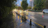Ankara'da akşam baskını Cadde ve sokaklar göle döndü