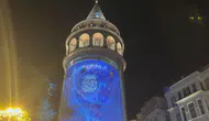 Galata Kulesi bu kez çevre bilinci için ışıklandı