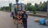 Aydın Efeler'de kapalı yola giren motosiklet yayaya çarptı