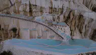 Giresun Göksu Travertenleri kısa sürede yoğun ilgi gördü