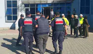 Edirne'de jandarma taksiye baskın düzenledi