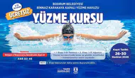 Bodrumlu çocuklar için yaz tatilinde ücretsiz yüzme eğitimi başlıyor