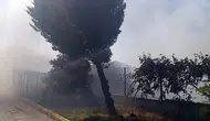 Tekirdağ'da tarım arazisi yangını yerleşim yerlerini tehdit ediyor