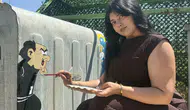 Bodrum sokakları Meryem ile renklendi
