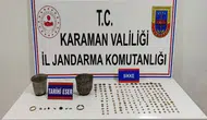 Karaman jandarmasından geniş çaplı defineci ve kaçakçı operasyonu