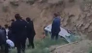 Van'da yayla yolunda acı kaza