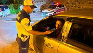 Kilis jandarmasından mesire alanı girişinde sıkı trafik denetimi
