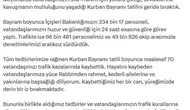Bayram yolculuğu acıyla bitti 70 kişi hayatını kaybetti