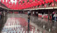 Bolu Kitap Fuarı açılışında sağanak yağmur sürprizi