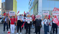 CHP binası önünde kurultay protestosu