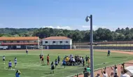 Bartın'da kadınlar futbol maçında saha karıştı