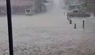 Kars Arpaçay'da dolu ve sel tarım arazilerini vurdu