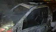 Konya Kulu'da gece vakti otomobil alevlere teslim oldu
