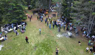 Bolu Mudurnu yaylasında bin kişi bir araya geldi