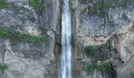Tunceli Rabat Vadisi şelalesi drone ile havadan görüntülendi