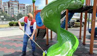 Kağıthane parklarında hijyen operasyonu başladı