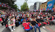 Trabzon sabahın ilk ışıklarında milli maç hüznü yaşadı