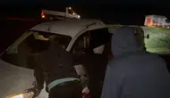 Sarıkamış yolunda iki araç çarpıştı