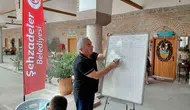Tarihi Kurşunlu Han ressamların yeni yuvası oldu