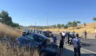 Çorlu yolunda birbirine yakın iki zincirleme kaza trafiği kilitledi