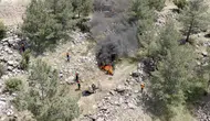 Kilis'te orman yangınına karşı büyük çaplı hazırlık tatbikatı