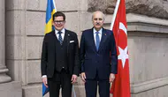Numan Kurtulmuş İsveç mevkidaşıyla masaya oturdu