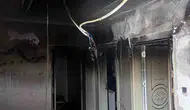 Van İpekyolu'nda bir ev yangınla kullanılamaz hale geldi