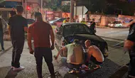 Tokat Niksar yolunda üç araç birbirine girdi