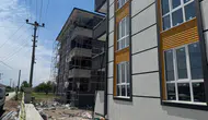Konya’da inşaat faciası 4'üncü kattan düşen işçi ağır yaralandı