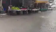 Yatağan’da yarım saatlik yağmur hayatı felç etti