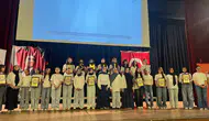 Denizli'de öğrenciler yabancı dili sahnede konuşturdu