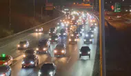 İstanbul yolunda dönüş trafiği kabusu