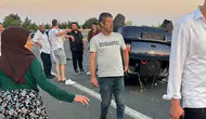 Kırklareli yolunda feci kaza Üç genç hayatını kaybetti