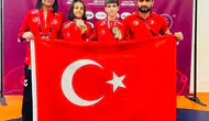 Siirtli genç kızlar Avrupa minderinde madalya kazandı