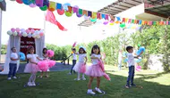 Aydınlı minikler okul öncesi eğitim maratonunu başarıyla tamamladı