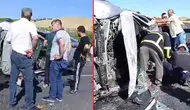 Şanlıurfa'da acı haber: Kontrolden çıkan otomobil takla attı, iki can gitti