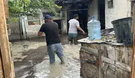 Burdur’da ani sağanak evleri sular altında bıraktı