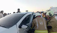 Hatay Kumlu'da iki otomobil çarpıştı