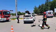 Balıkesir Üniversitesi önünde iki öğrenci kazası