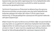 Yasa dışı bahis çetelerine dev operasyon