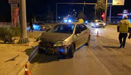 Elazığ’da Cezaevi Kavşağı’nda otomobiller çarpıştı