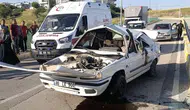 Adıyaman'da trafik kazası Bir kişi hastaneye kaldırıldı